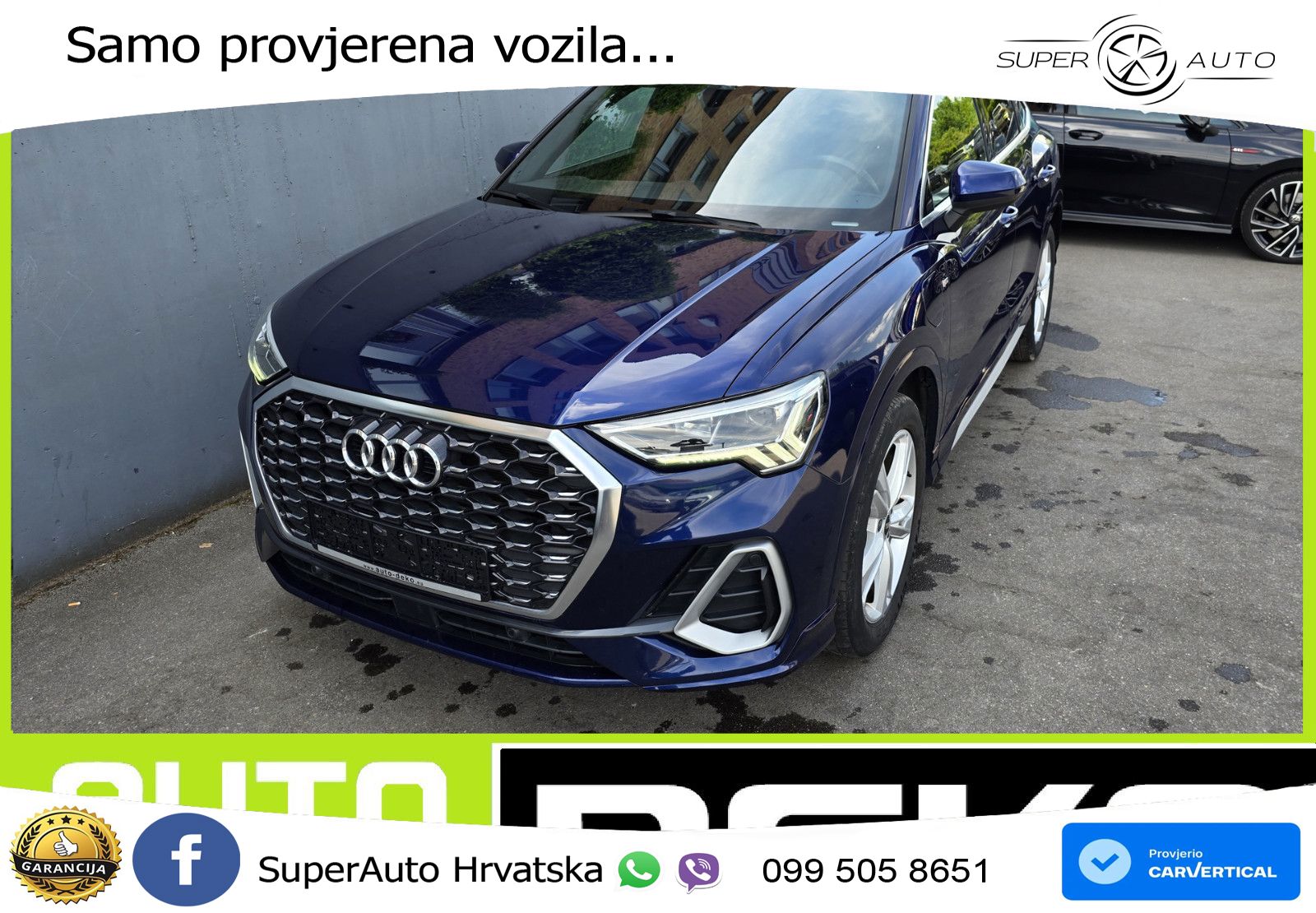 Audi Q3 Sportback 45 TFSIe (245 KS) S tronic S line