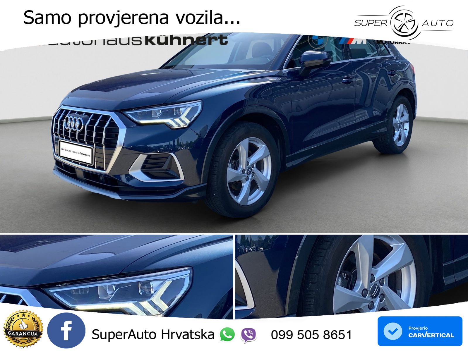 Audi Q3 35 TFSI (150 KS) advanced