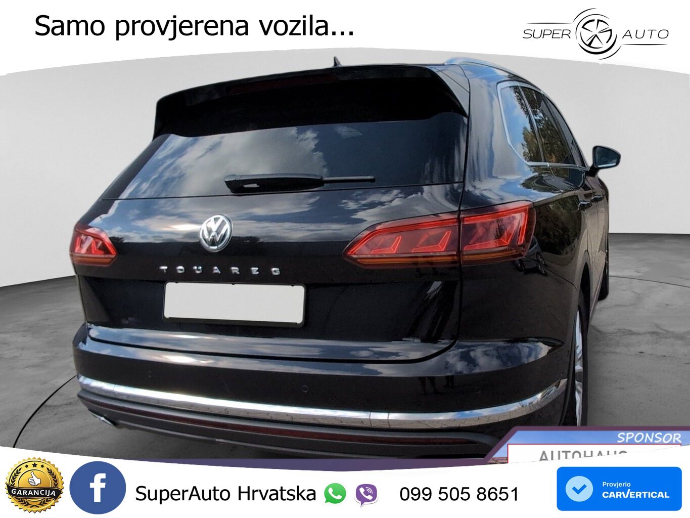 Volkswagen Touareg 3.0 V6 TDI (286 KS) 4MOTION Tiptronic ZRAČNI+ACC+GR SJED+KAM+PANO