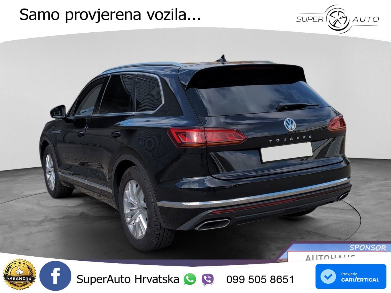Volkswagen Touareg 3.0 V6 TDI (286 KS) 4MOTION Tiptronic ZRAČNI+ACC+GR SJED+KAM+PANO