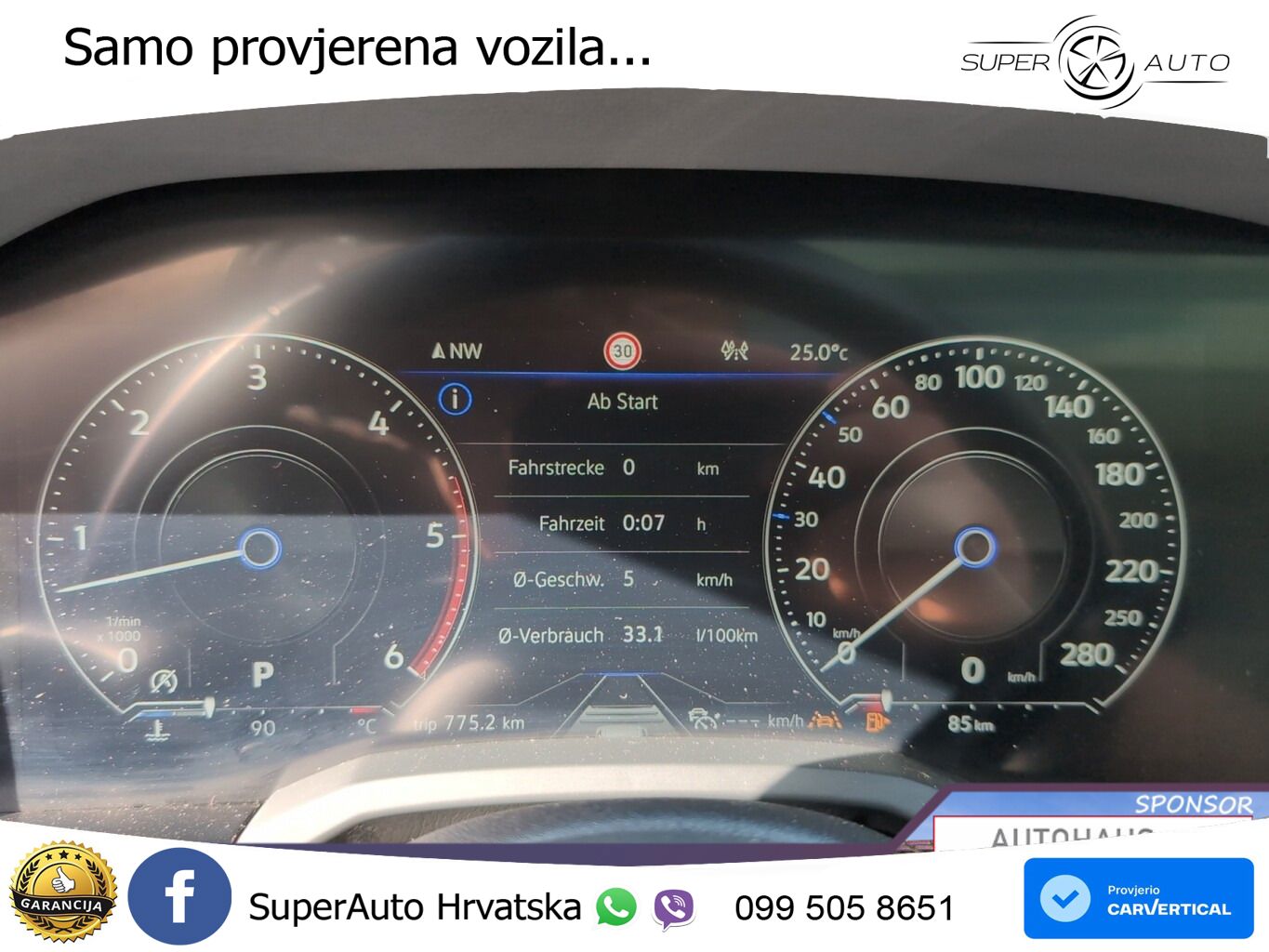 Volkswagen Touareg 3.0 V6 TDI (286 KS) 4MOTION Tiptronic ZRAČNI+ACC+GR SJED+KAM+PANO