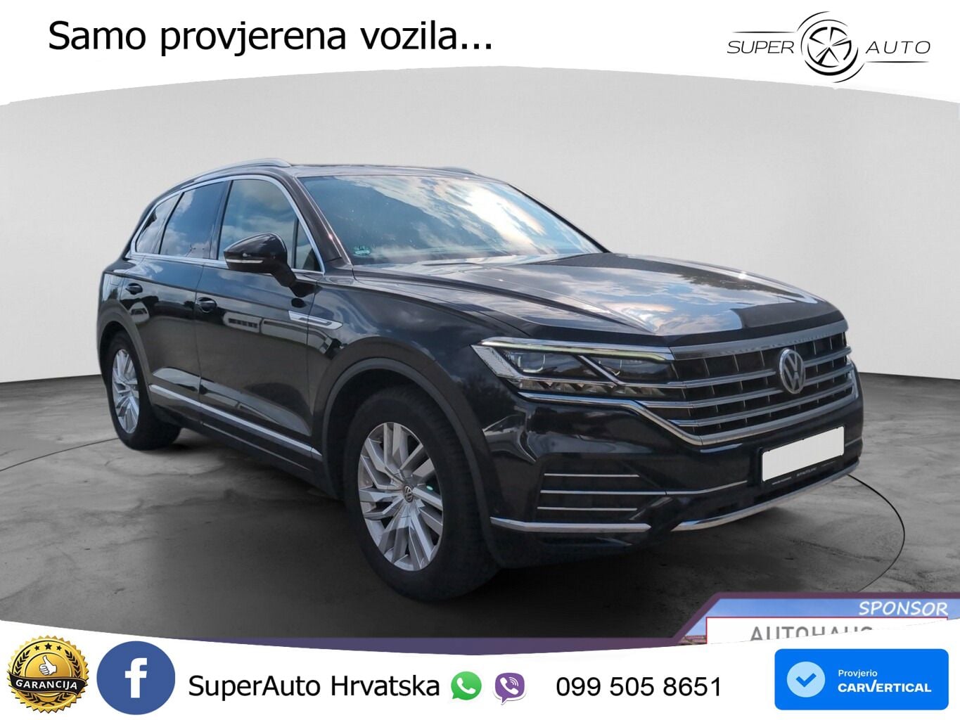 Volkswagen Touareg 3.0 V6 TDI (286 KS) 4MOTION Tiptronic ZRAČNI+ACC+GR SJED+KAM+PANO