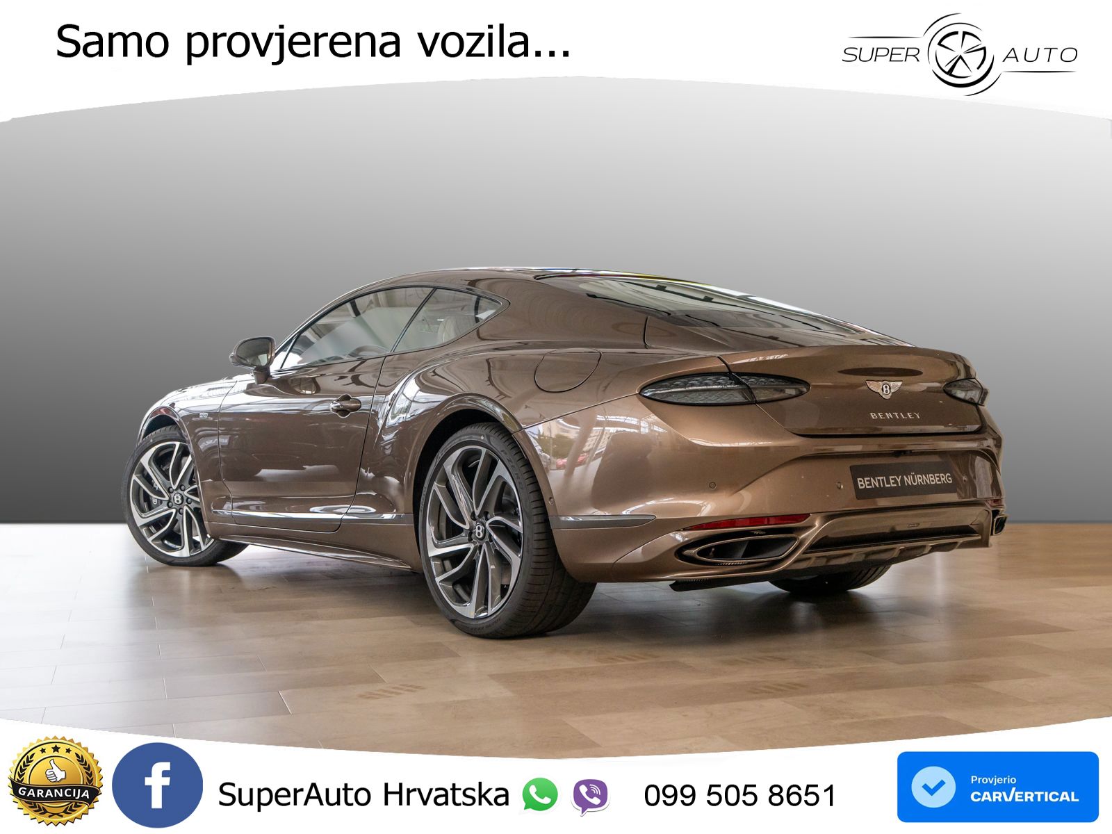 Bentley Continental GT IV 4.0 V8 TFSi (782 KS) AWD DCT