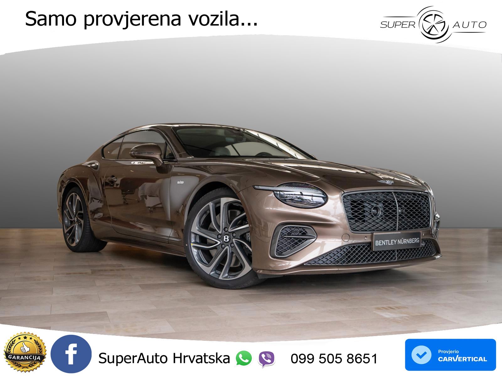 Bentley Continental GT IV 4.0 V8 TFSi (782 KS) AWD DCT