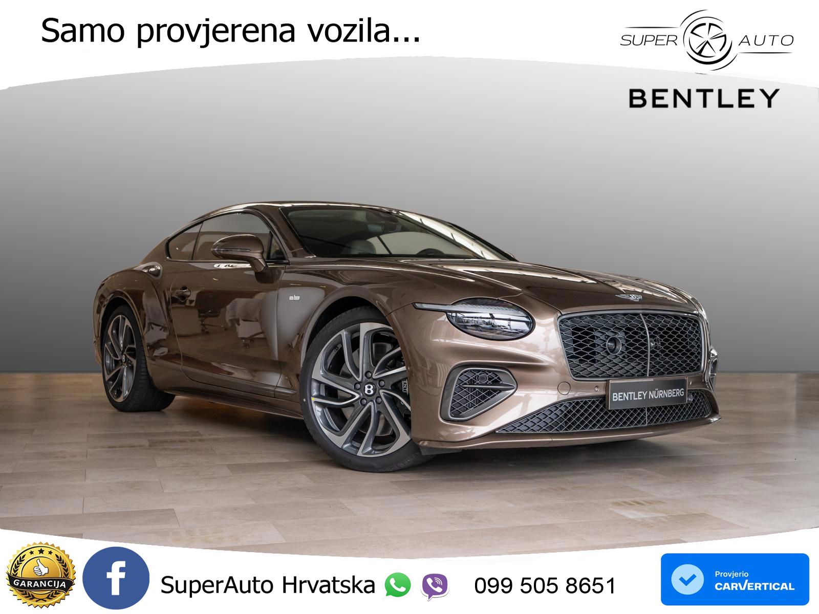 Bentley Continental GT IV 4.0 V8 TFSi (782 KS) AWD DCT