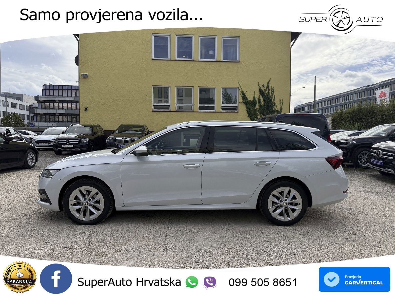 Škoda Octavia Combi 2.0 TDI (150 KS) DSG LED+GR SJED+ACC
