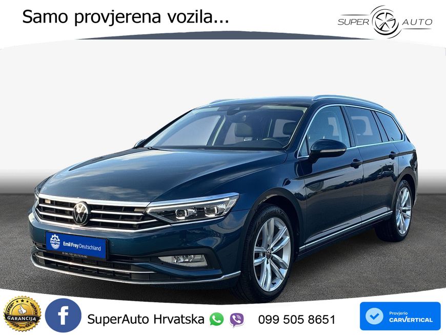 Volkswagen Passat Variant 1.5 TSI (150 KS) DSG ACT Elegance MATRIX+GR SJED+KAM