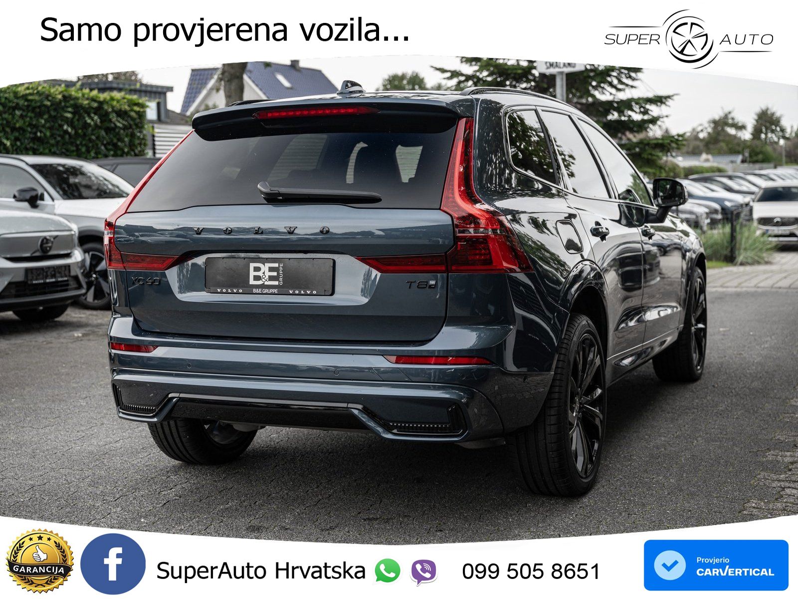 Volvo XC60 T8 AWD Geartronic ZRAČNI+ACC+GR SJED+KAM+PANO