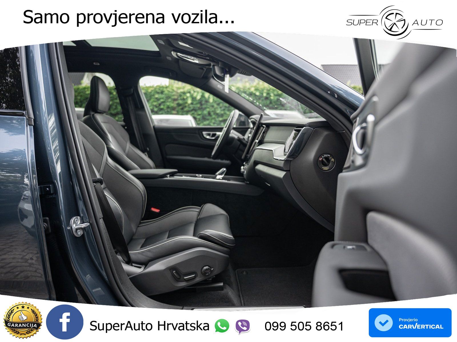 Volvo XC60 T8 AWD Geartronic ZRAČNI+ACC+GR SJED+KAM+PANO