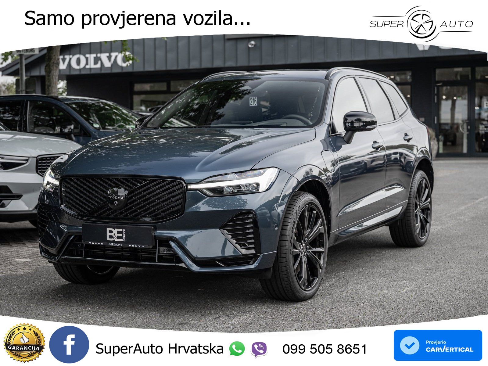 Volvo XC60 T8 AWD Geartronic ZRAČNI+ACC+GR SJED+KAM+PANO