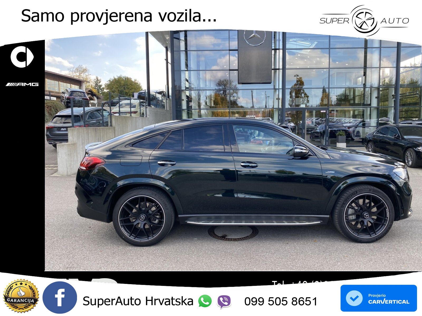 Mercedes AMG GLE Coupe 53 (435 KS) EQ Boost 4MATIC+ AMG SPEEDSHIFT TCT 9G