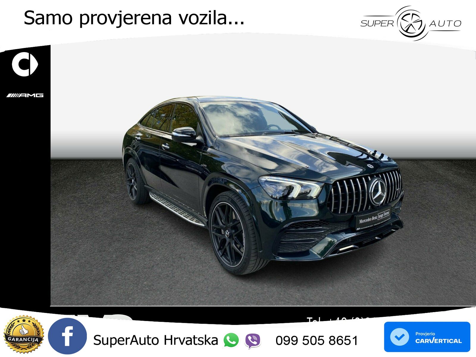 Mercedes AMG GLE Coupe 53 (435 KS) EQ Boost 4MATIC+ AMG SPEEDSHIFT TCT 9G