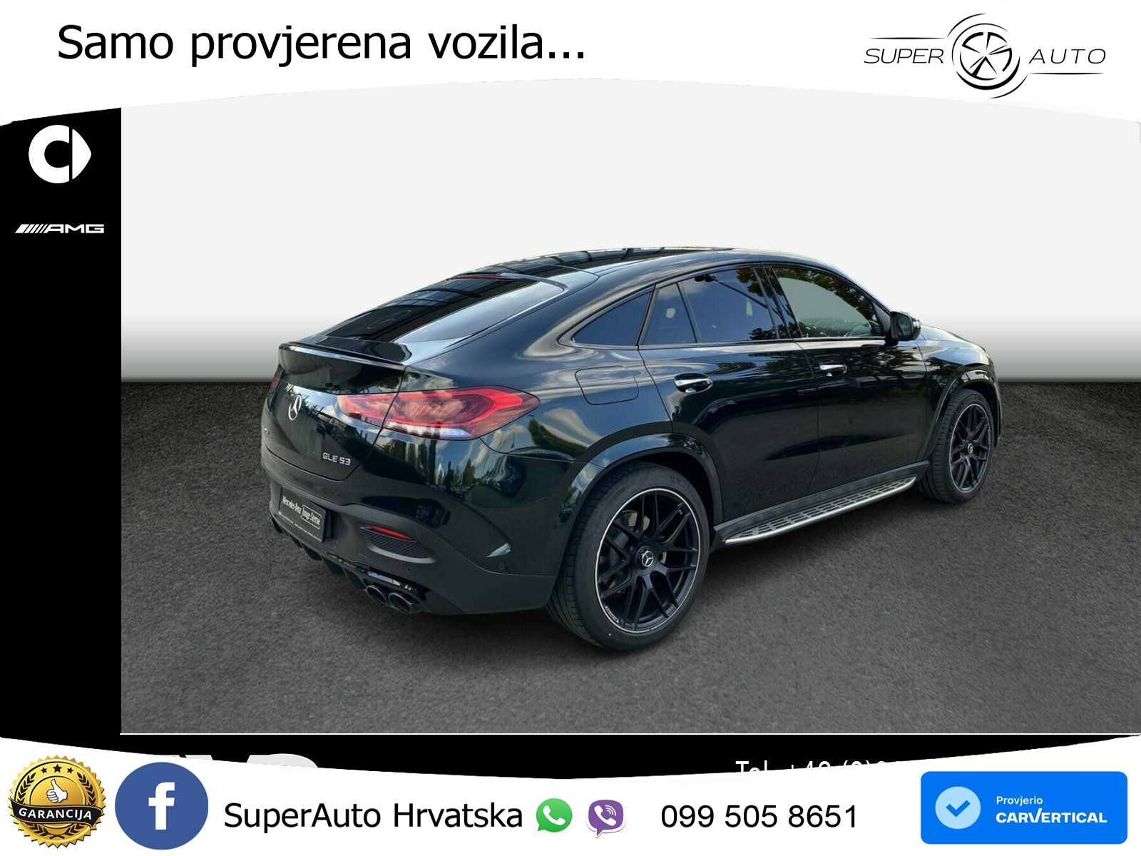Mercedes AMG GLE Coupe 53 (435 KS) EQ Boost 4MATIC+ AMG SPEEDSHIFT TCT 9G
