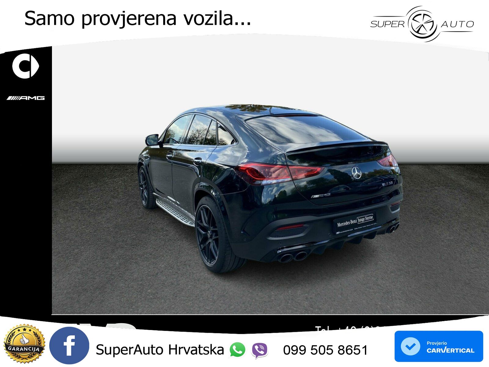 Mercedes AMG GLE Coupe 53 (435 KS) EQ Boost 4MATIC+ AMG SPEEDSHIFT TCT 9G
