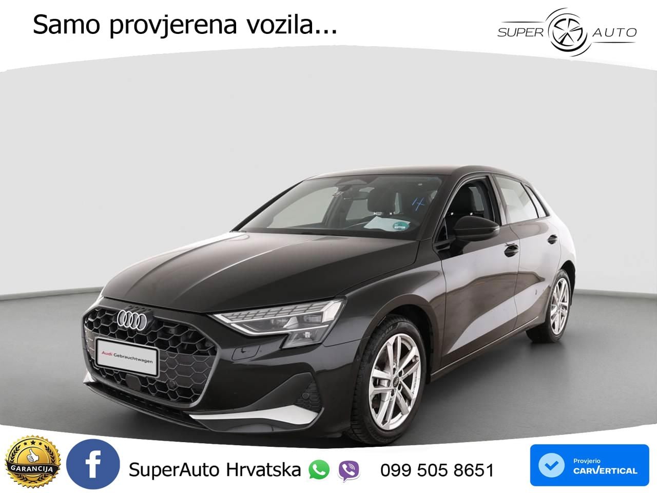 Audi A3 35 TFSI (150 KS) S tronic LED+GR SJED+ACC