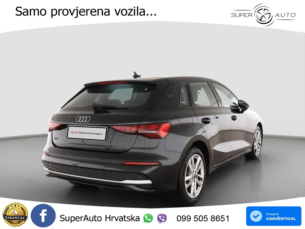 Audi A3 35 TFSI (150 KS) S tronic LED+GR SJED+ACC