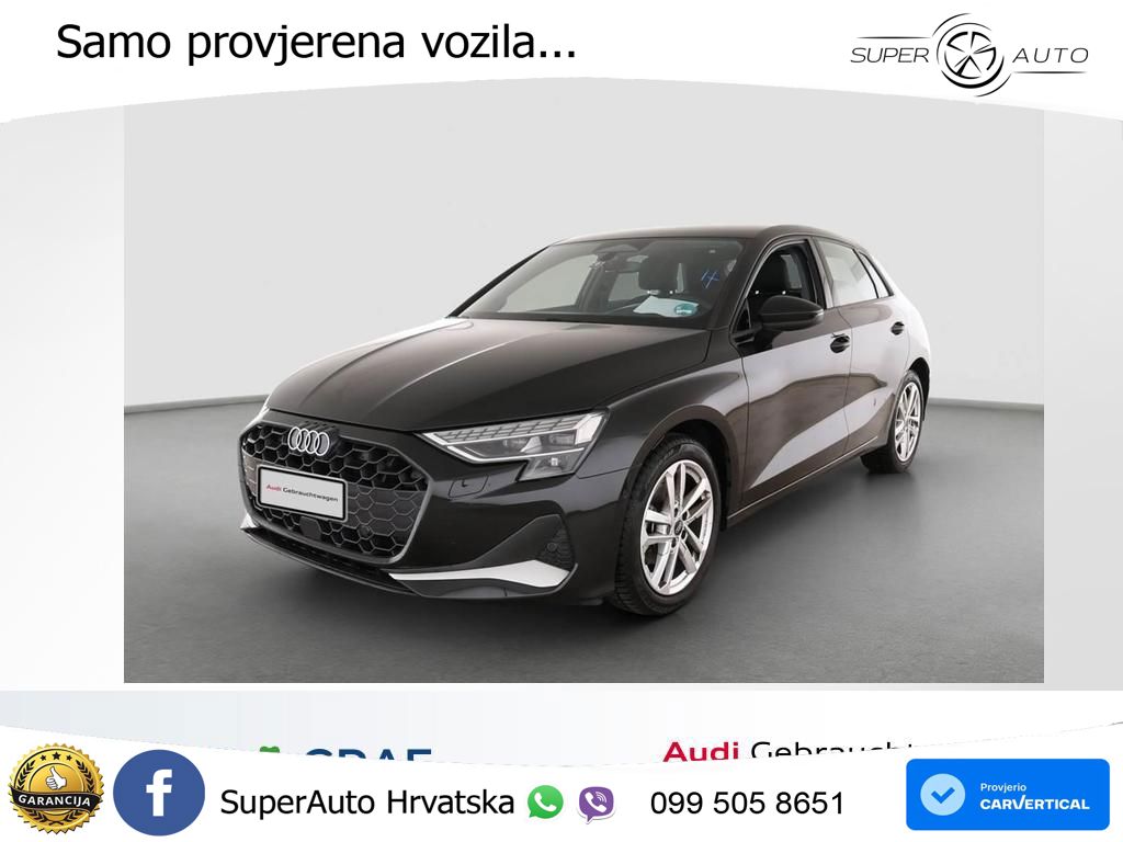 Audi A3 35 TFSI (150 KS) S tronic LED+GR SJED+ACC