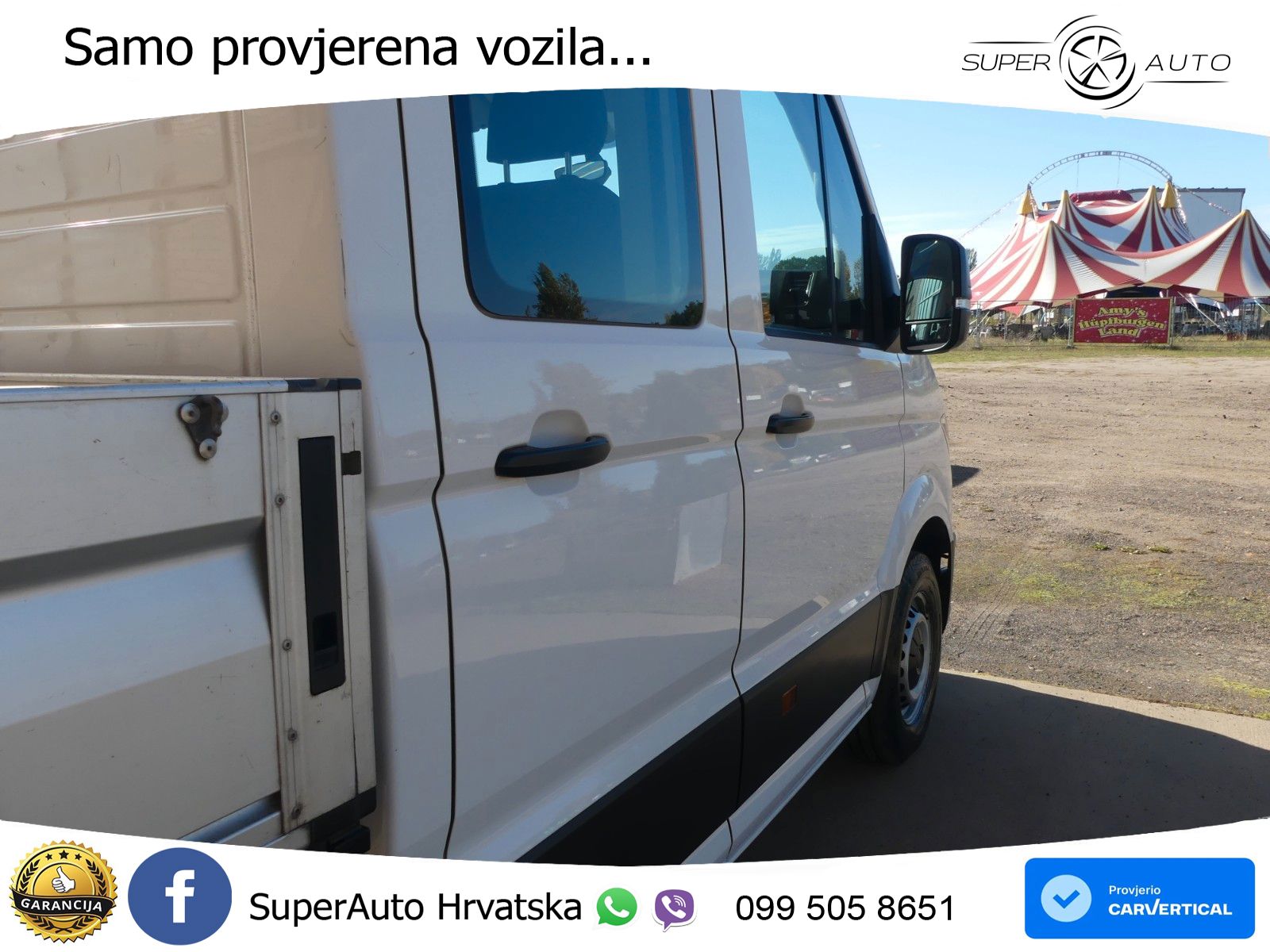 Volkswagen Crafter Pritsche 35 lang Doppelkabine/ HU/AU NEU 140 KS