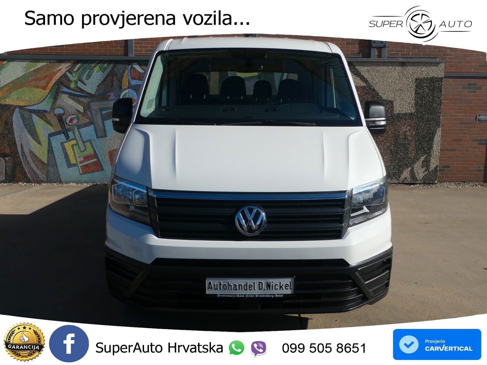 Volkswagen Crafter Pritsche 35 lang Doppelkabine/ HU/AU NEU 140 KS