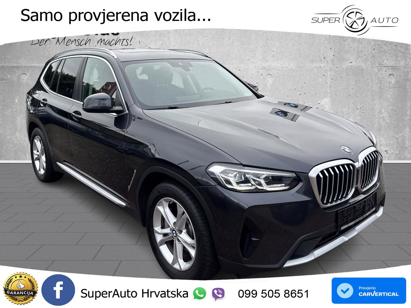 BMW X3 30d xDrive Steptronic ACC+HEAD+GR SJED+360+PANO