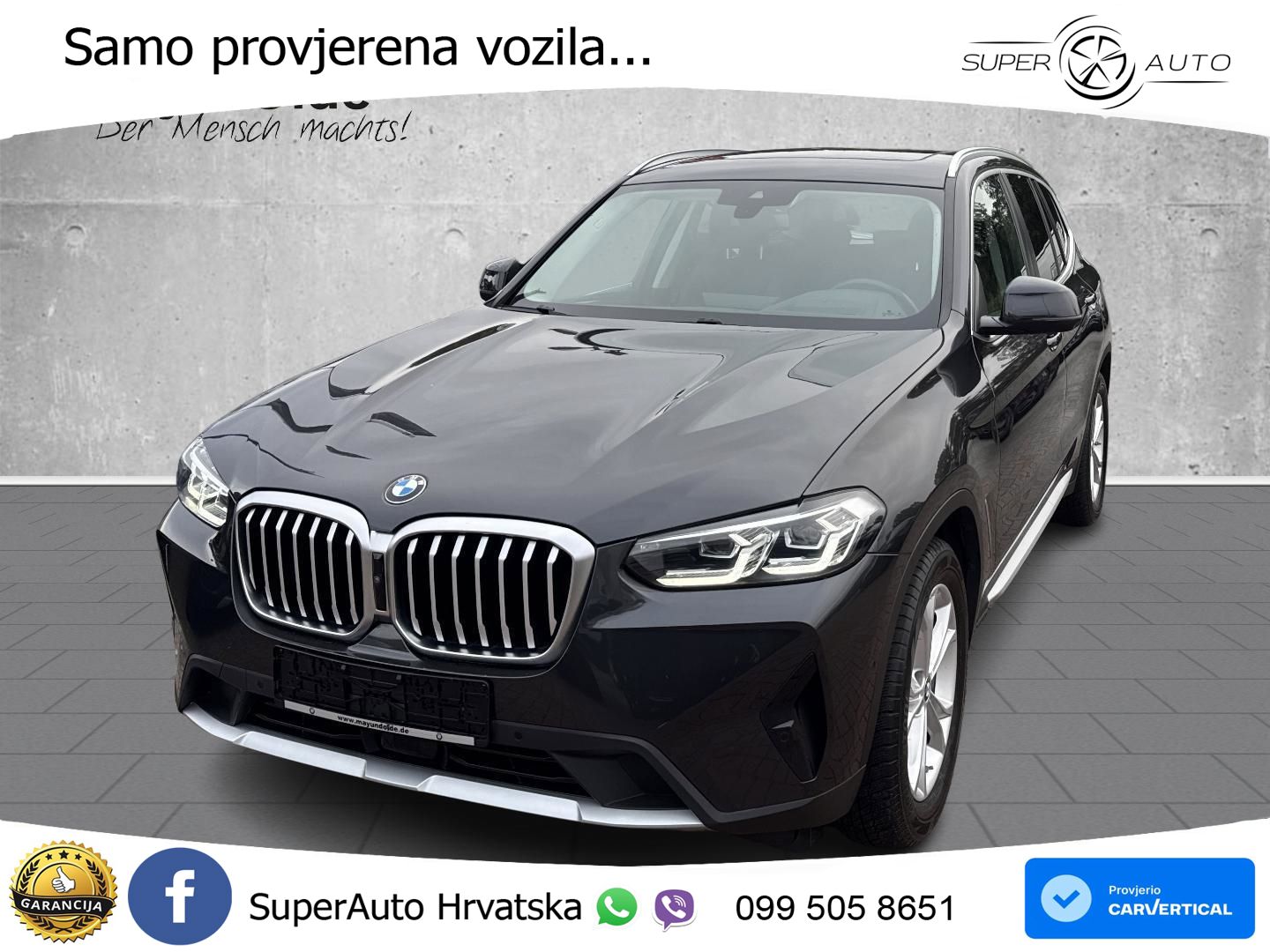 BMW X3 30d xDrive Steptronic ACC+HEAD+GR SJED+360+PANO