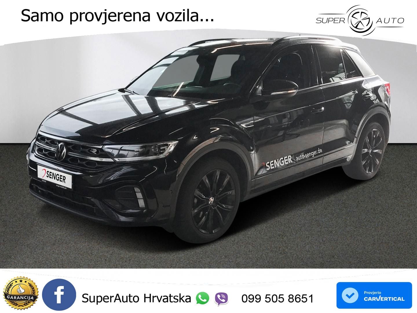 Volkswagen T-Roc 1.5 TSI (150 KS) DSG R-Line LED+GR SJED+ACC