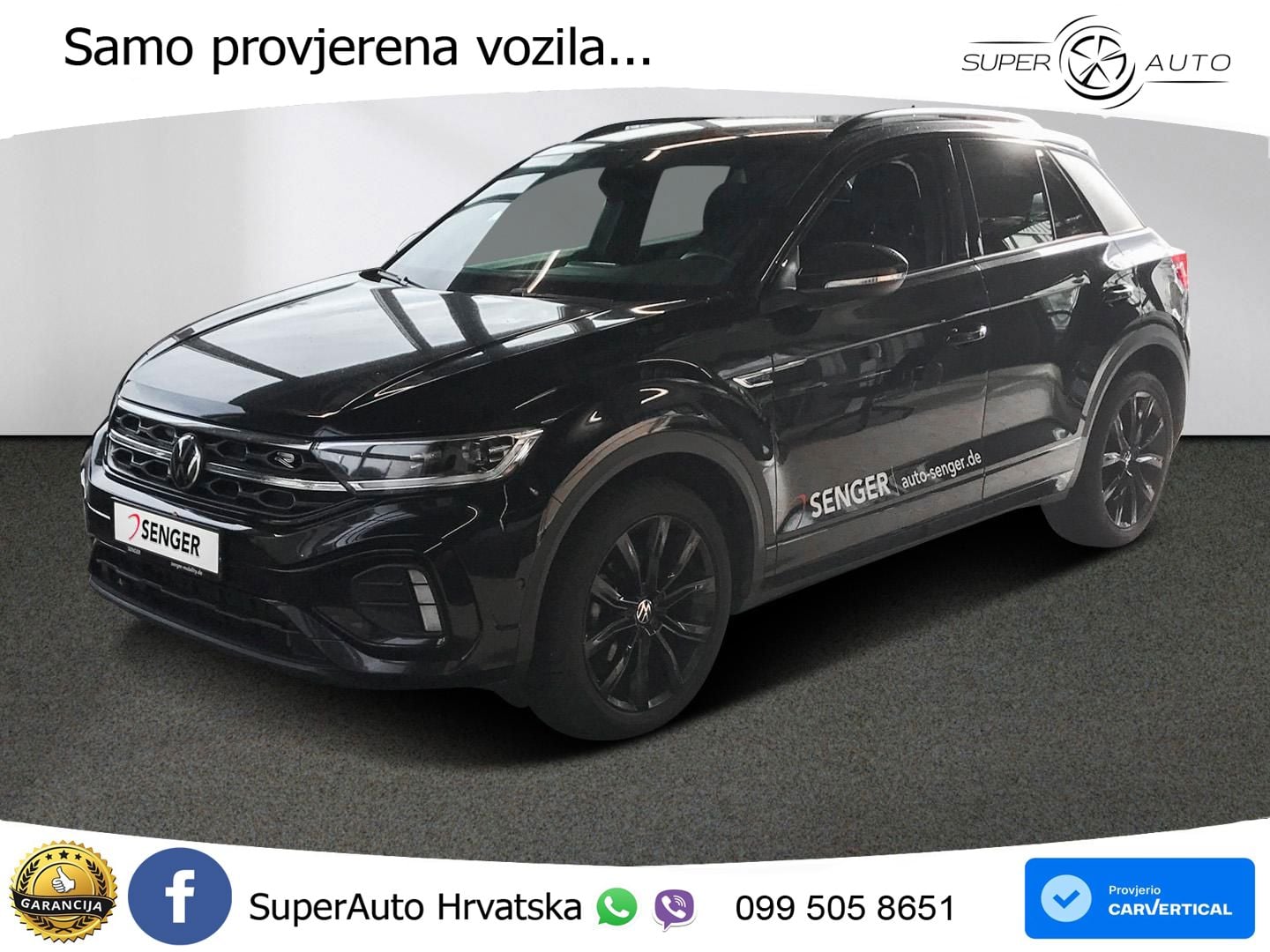 Volkswagen T-Roc 1.5 TSI (150 KS) DSG R-Line LED+GR SJED+ACC