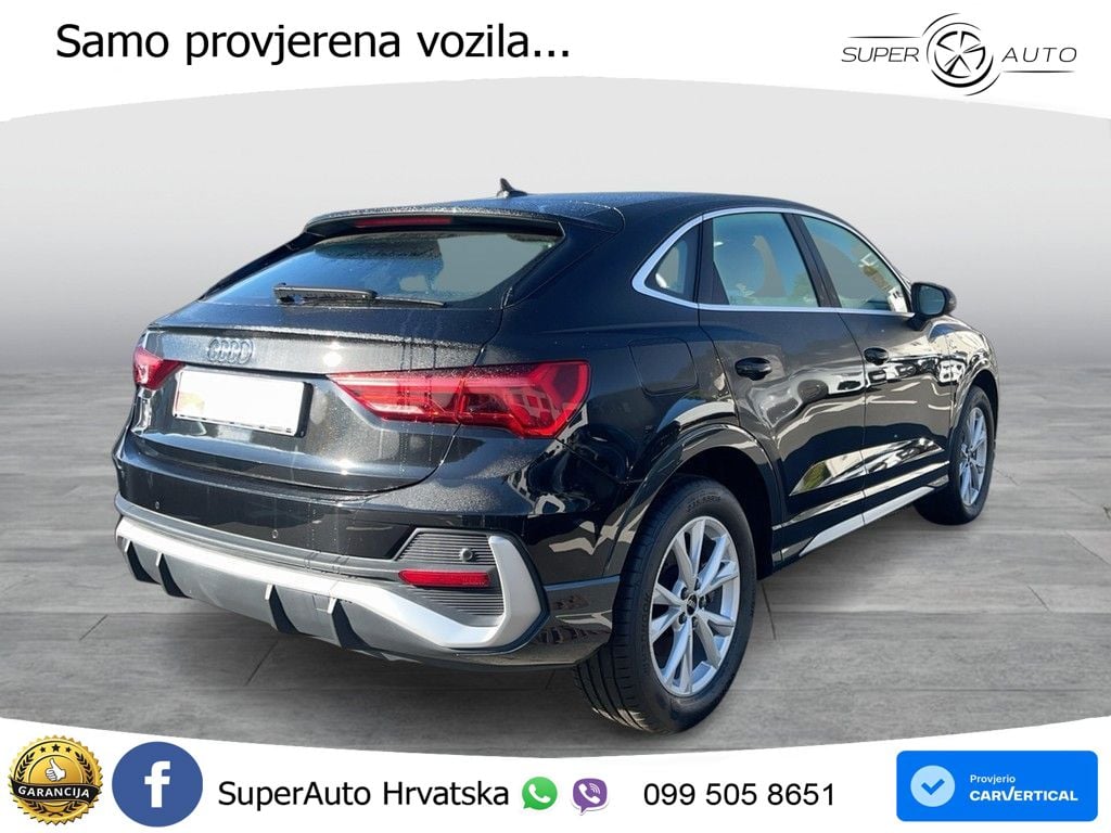 Audi Q3 Sportback 45 TFSIe (245 KS) S tronic S line LED+GR SJED+ACC