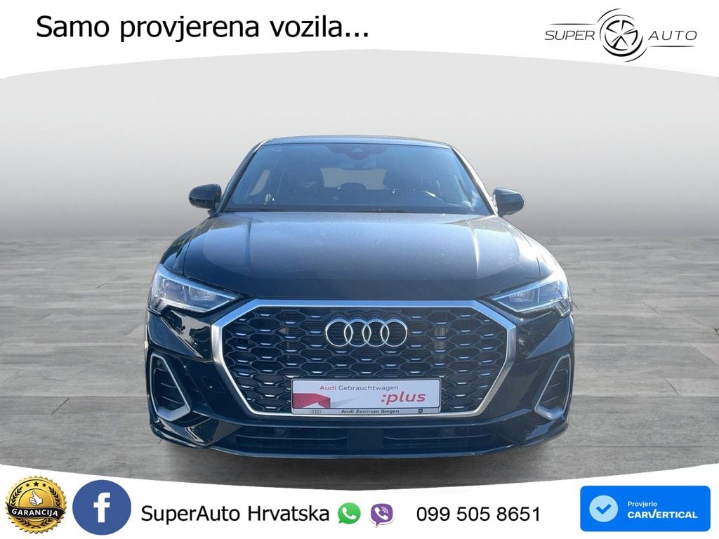 Audi Q3 Sportback 45 TFSIe (245 KS) S tronic S line LED+GR SJED+ACC