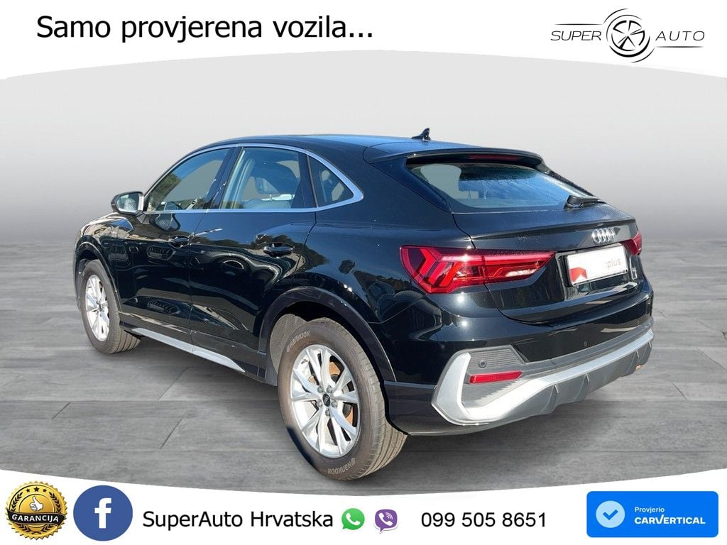 Audi Q3 Sportback 45 TFSIe (245 KS) S tronic S line LED+GR SJED+ACC