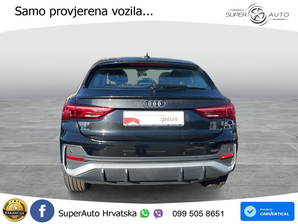 Audi Q3 Sportback 45 TFSIe (245 KS) S tronic S line LED+GR SJED+ACC