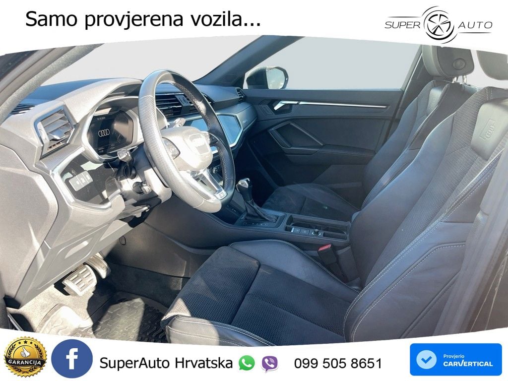 Audi Q3 Sportback 45 TFSIe (245 KS) S tronic S line LED+GR SJED+ACC