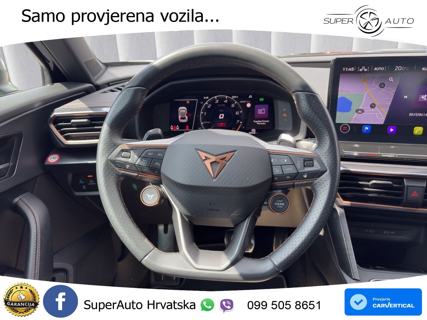 Cupra Formentor VZ5 2.5 TSI (390 KS) 4Drive DSG LED+GR SJED+ACC