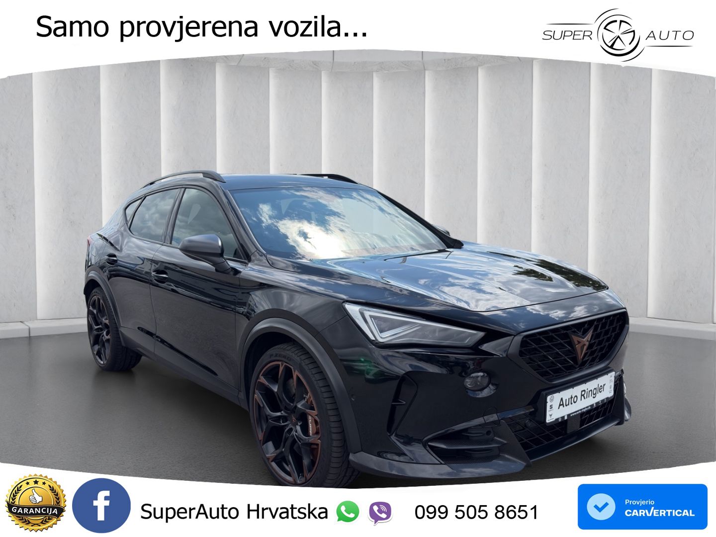Cupra Formentor VZ5 2.5 TSI (390 KS) 4Drive DSG LED+GR SJED+ACC