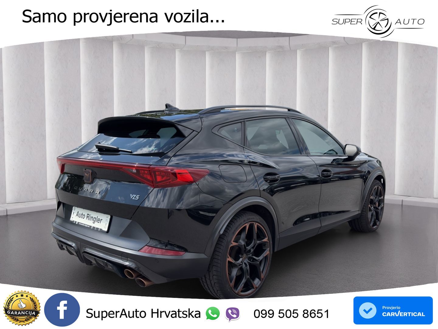 Cupra Formentor VZ5 2.5 TSI (390 KS) 4Drive DSG LED+GR SJED+ACC
