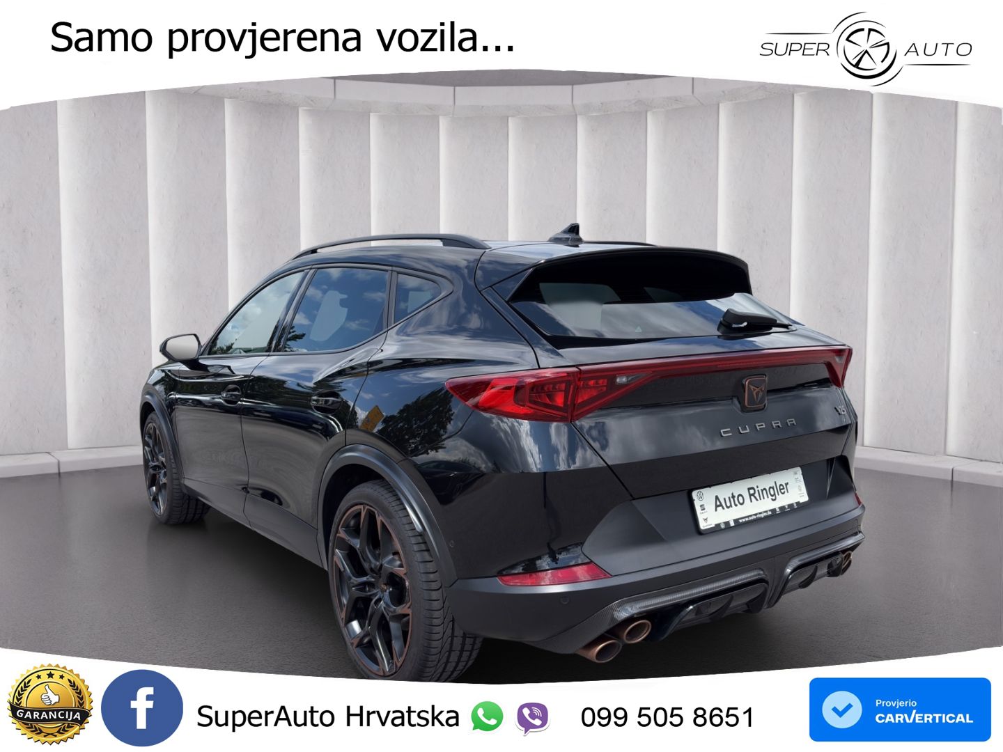 Cupra Formentor VZ5 2.5 TSI (390 KS) 4Drive DSG LED+GR SJED+ACC