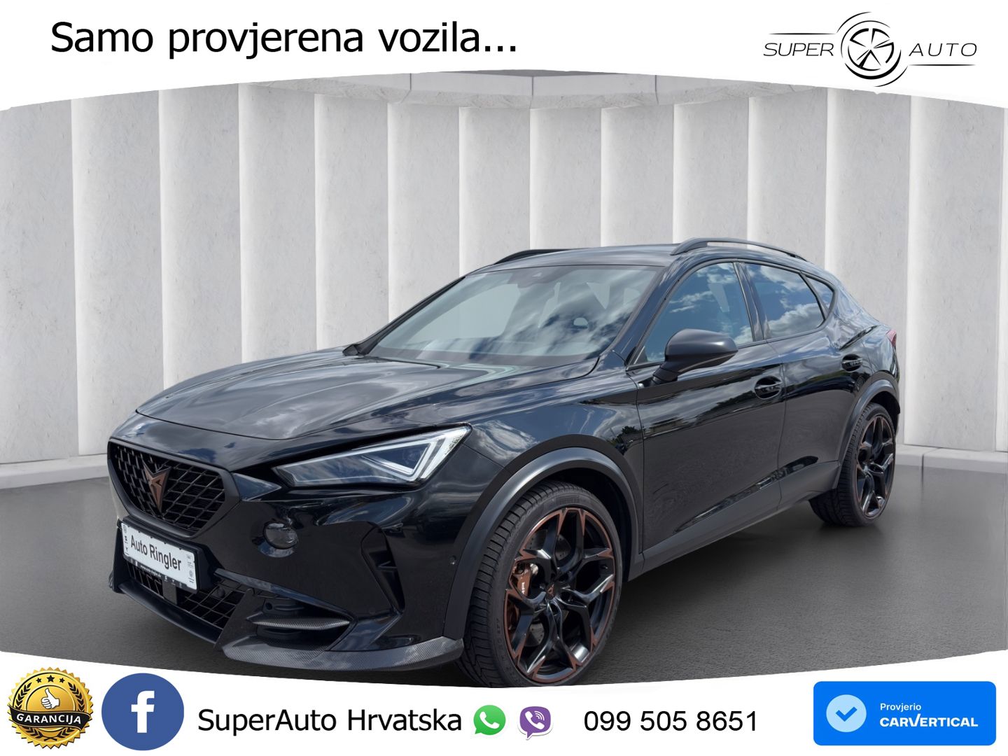 Cupra Formentor VZ5 2.5 TSI (390 KS) 4Drive DSG LED+GR SJED+ACC