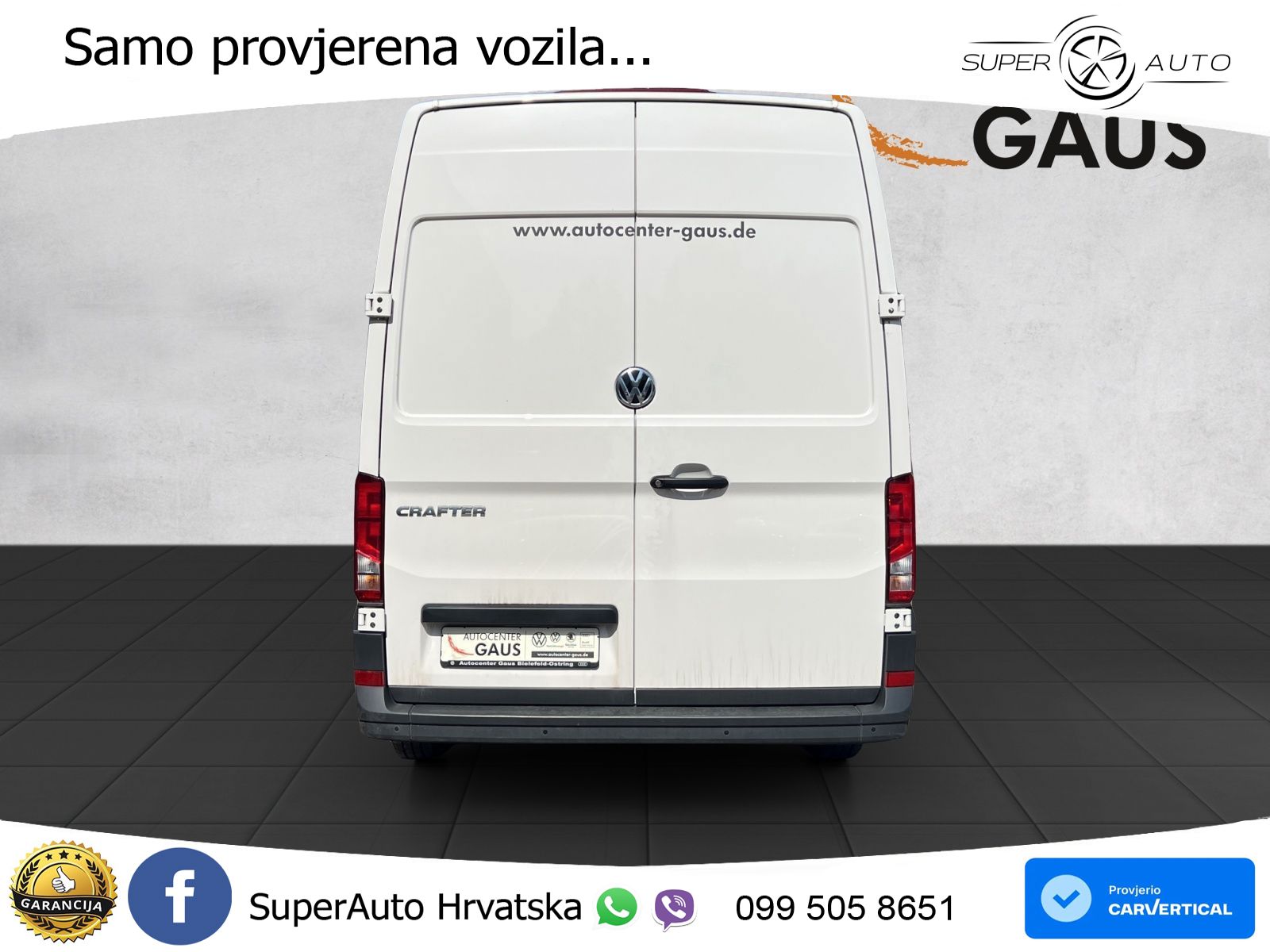 Volkswagen Crafter 35 Kasten HD 2,0 l 103 kW Frontantrieb 6 140 KS