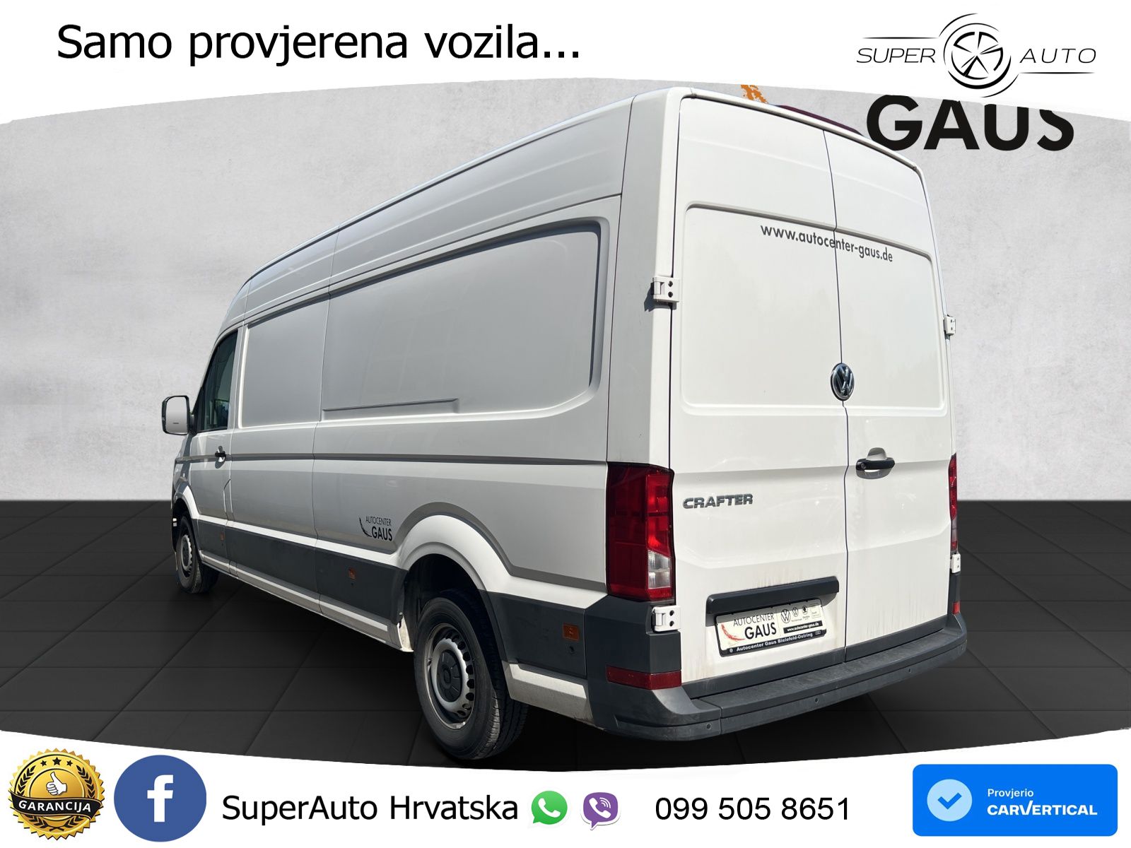 Volkswagen Crafter 35 Kasten HD 2,0 l 103 kW Frontantrieb 6 140 KS