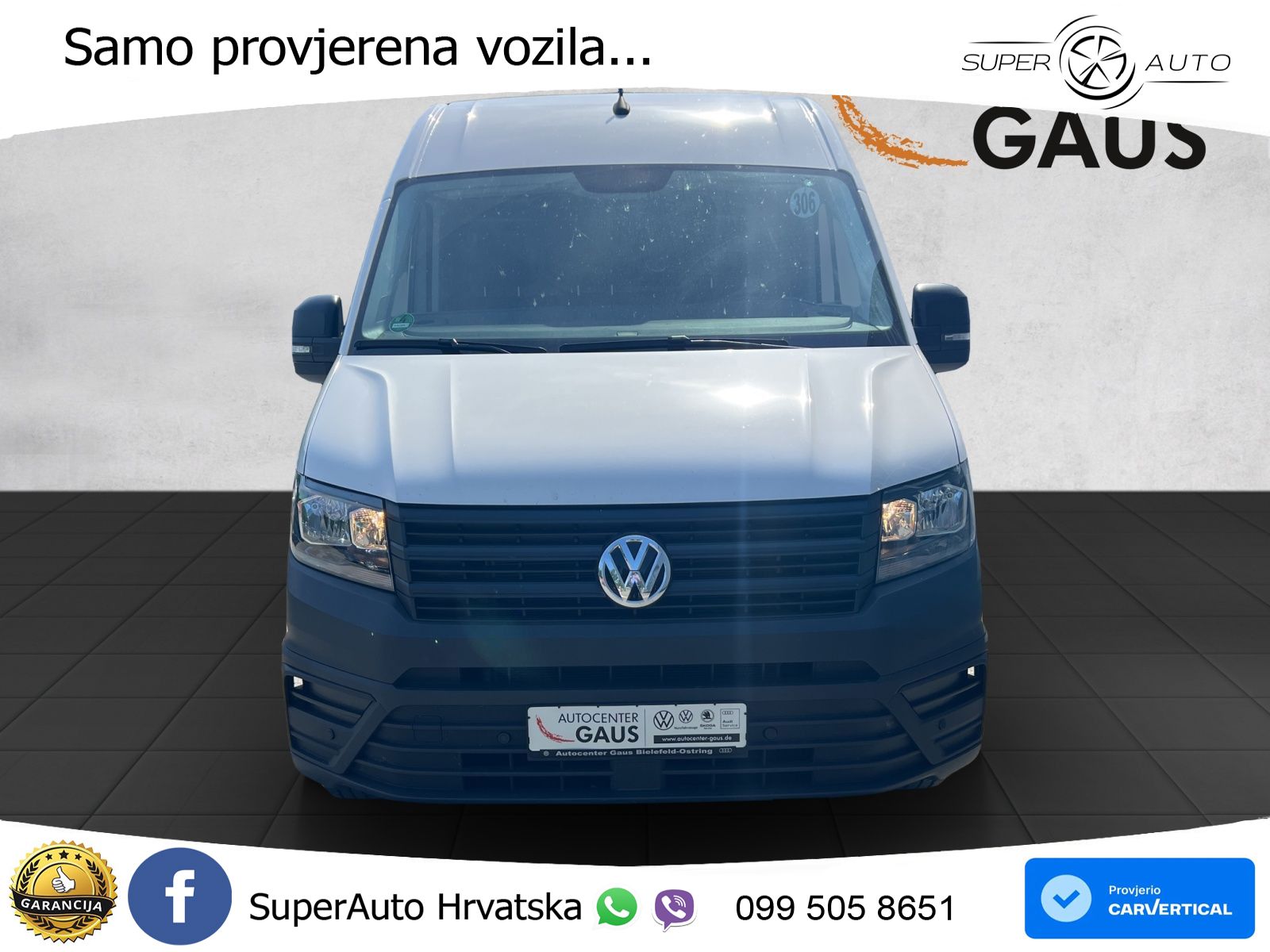 Volkswagen Crafter 35 Kasten HD 2,0 l 103 kW Frontantrieb 6 140 KS