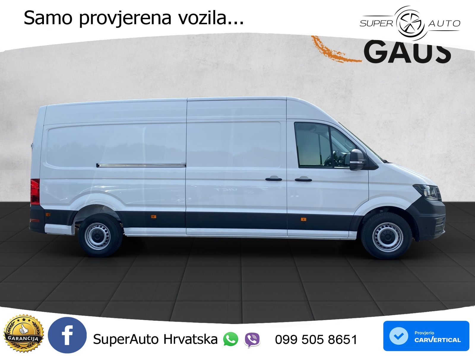 Volkswagen Crafter 35 Kasten HD 2,0 l 103 kW Frontantrieb 6 140 KS