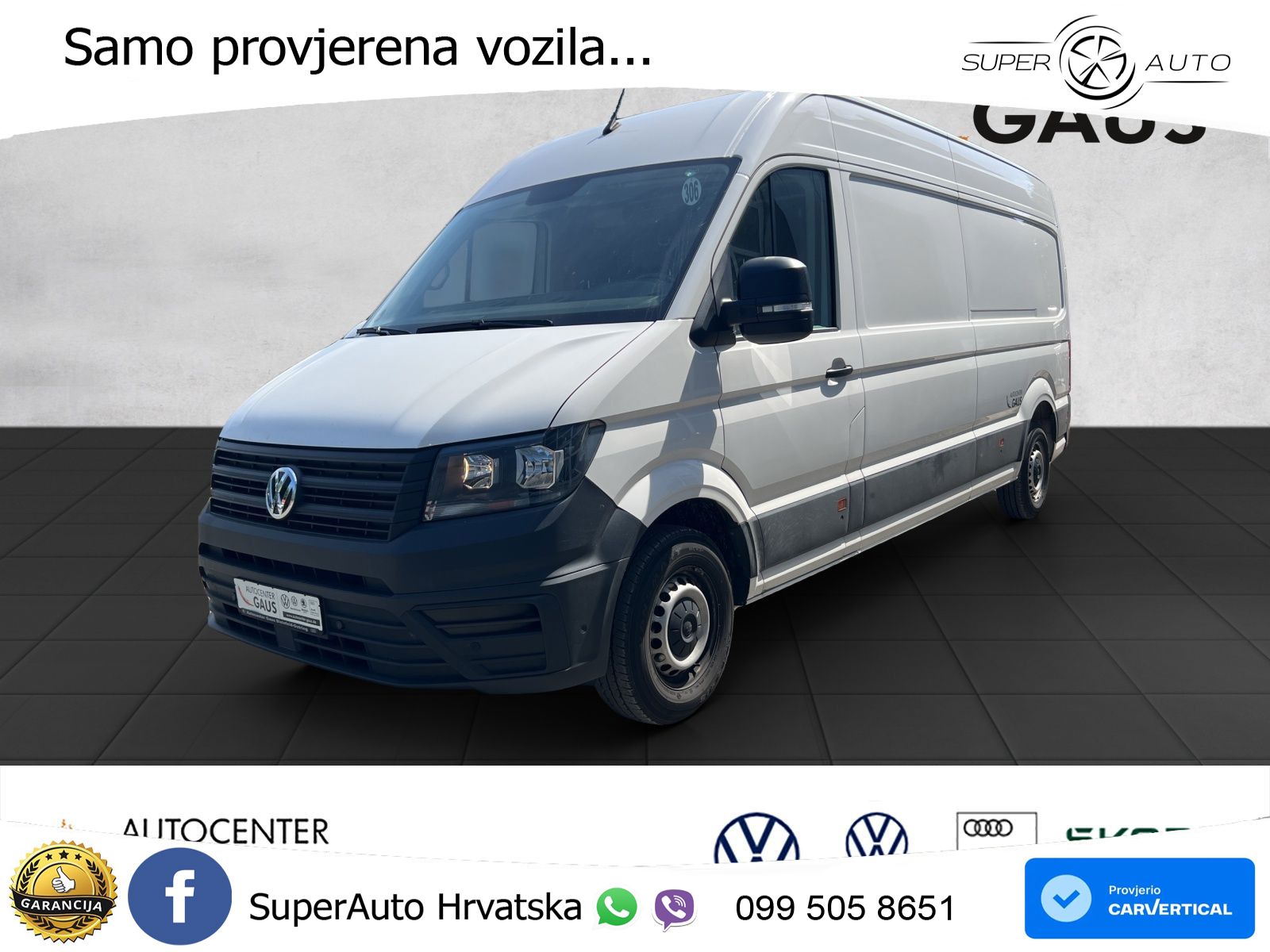 Volkswagen Crafter 35 Kasten HD 2,0 l 103 kW Frontantrieb 6 140 KS
