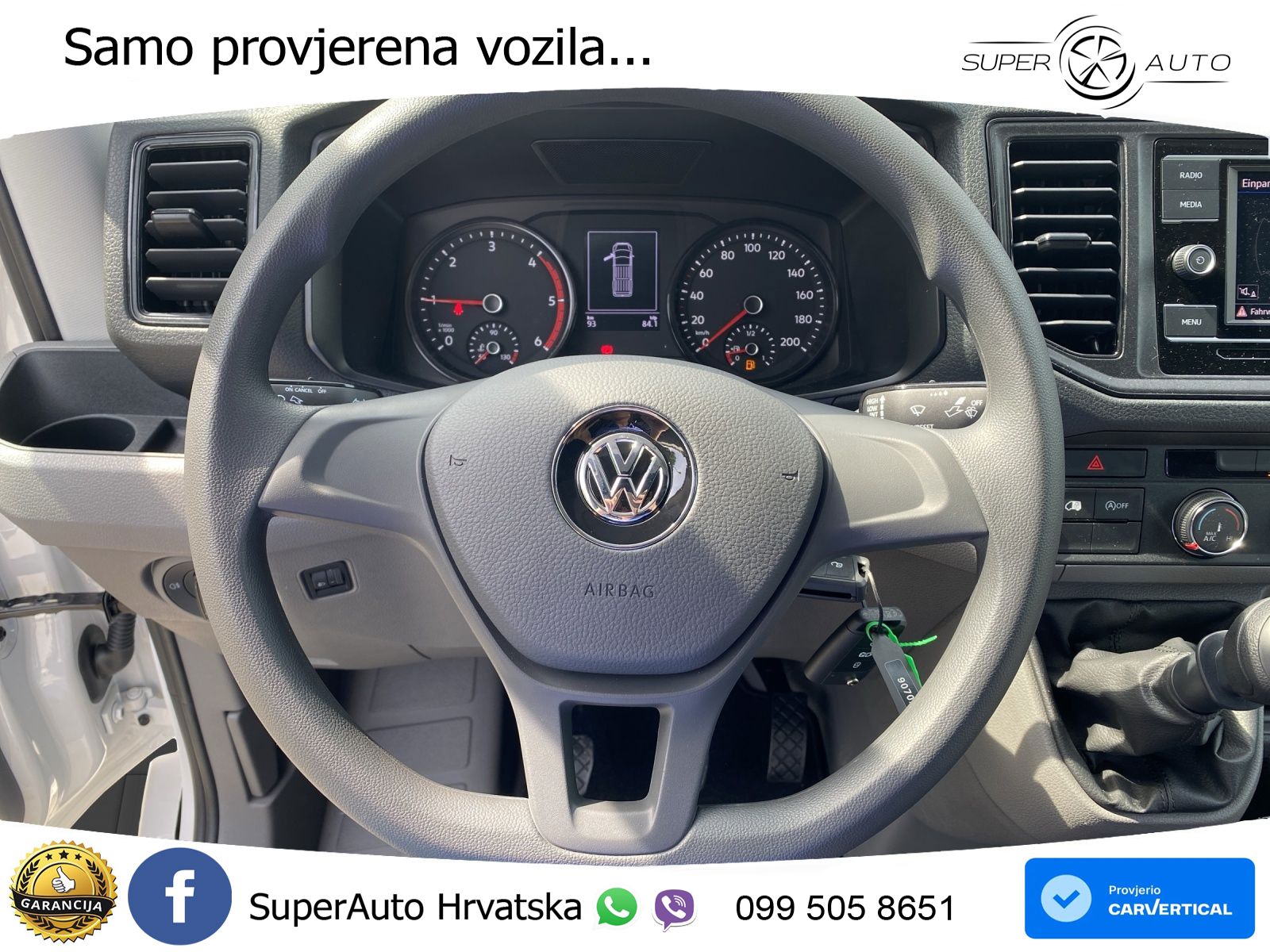 Volkswagen Crafter 35 Kasten HD 2,0 l 103 kW Frontantrieb 6 140 KS