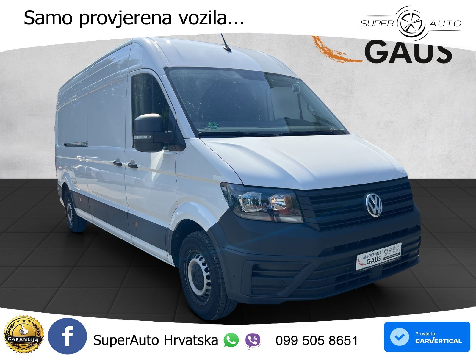 Volkswagen Crafter 35 Kasten HD 2,0 l 103 kW Frontantrieb 6 140 KS