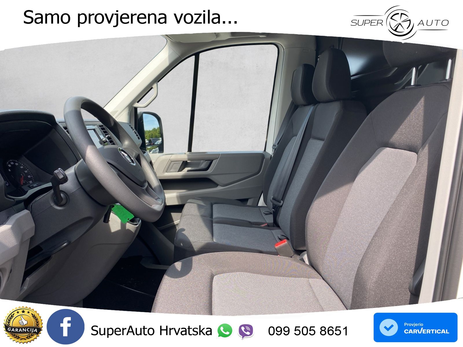 Volkswagen Crafter 35 Kasten HD 2,0 l 103 kW Frontantrieb 6 140 KS
