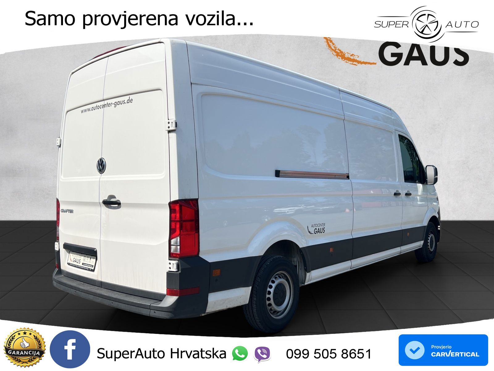 Volkswagen Crafter 35 Kasten HD 2,0 l 103 kW Frontantrieb 6 140 KS