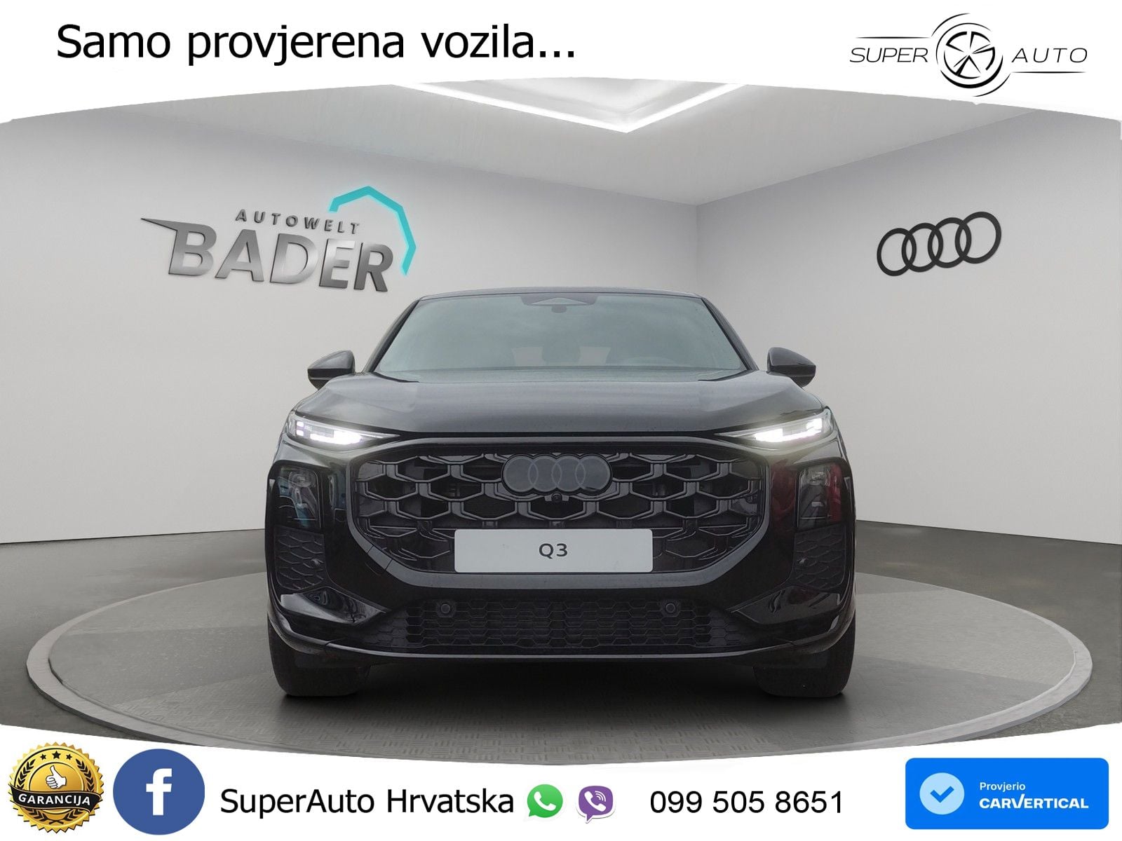 Audi Q3 Sportback 2.0 TFSI (204 KS) quattro S tronic LED+GR SJED+ACC