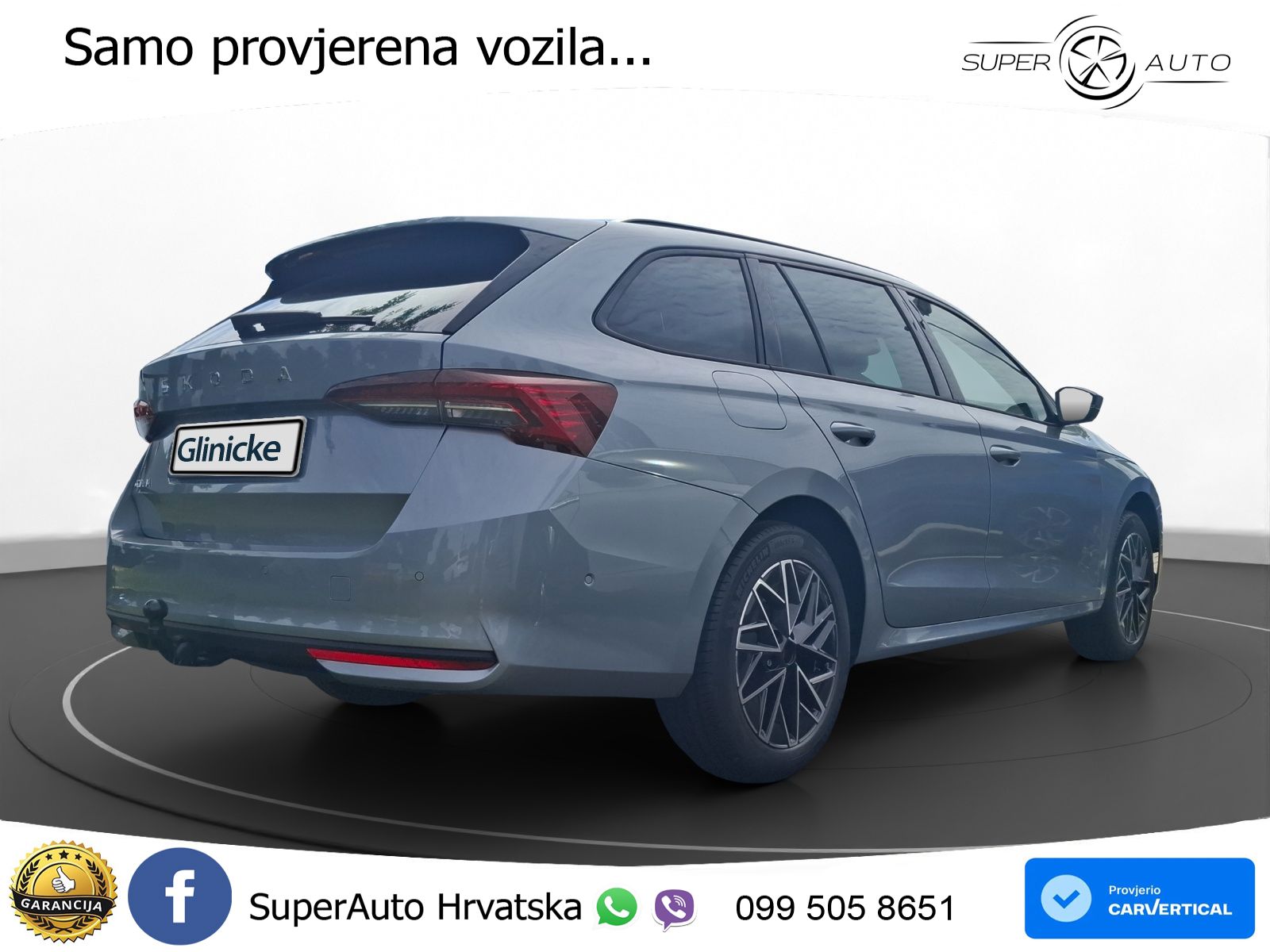 Škoda Octavia Combi 1.5 TSI (150 KS) DSG LED+GR SJED+ACC