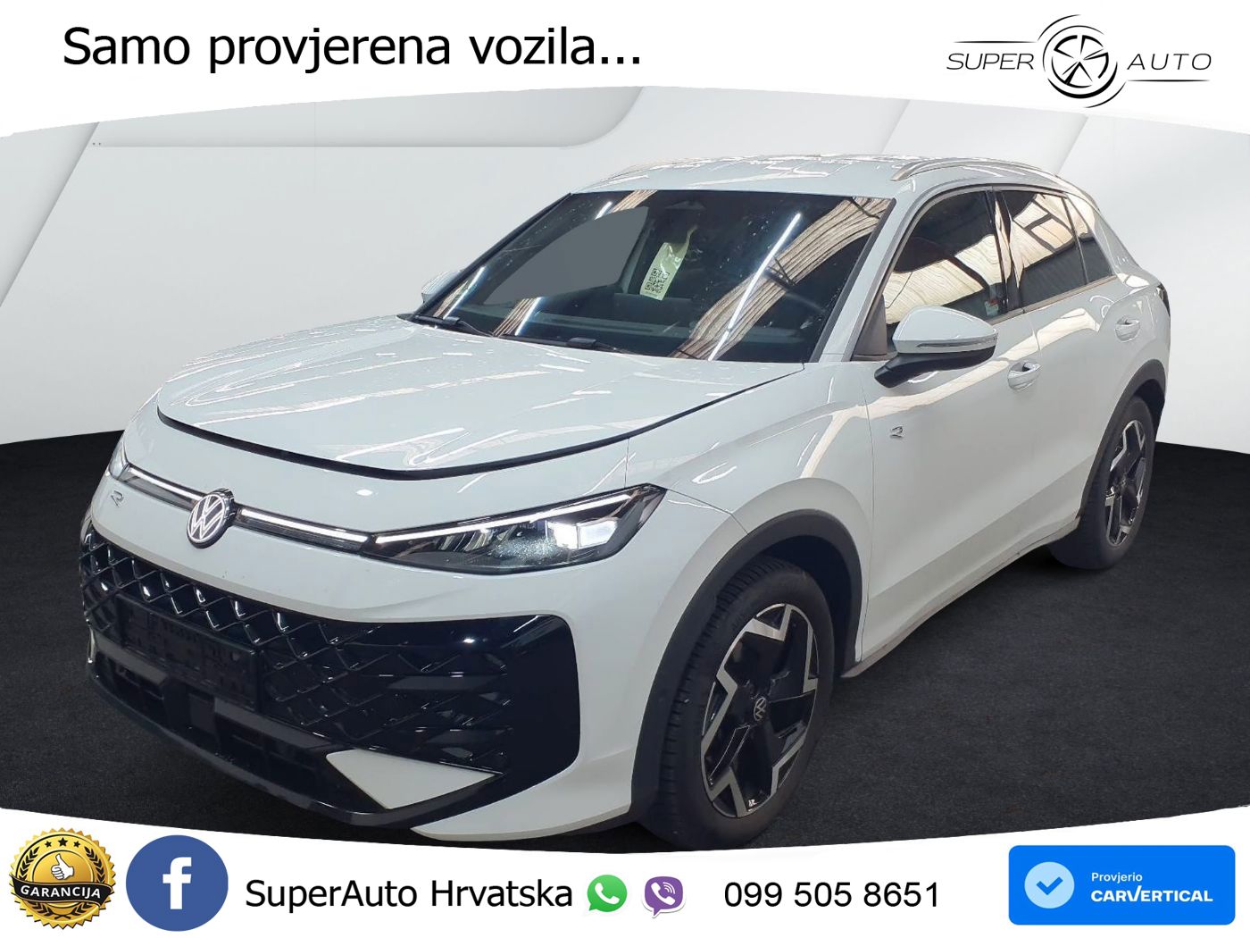 Volkswagen T-Roc 1.5 eTSI (150 KS)  DSG R-Line LED+GR SJED+ACC