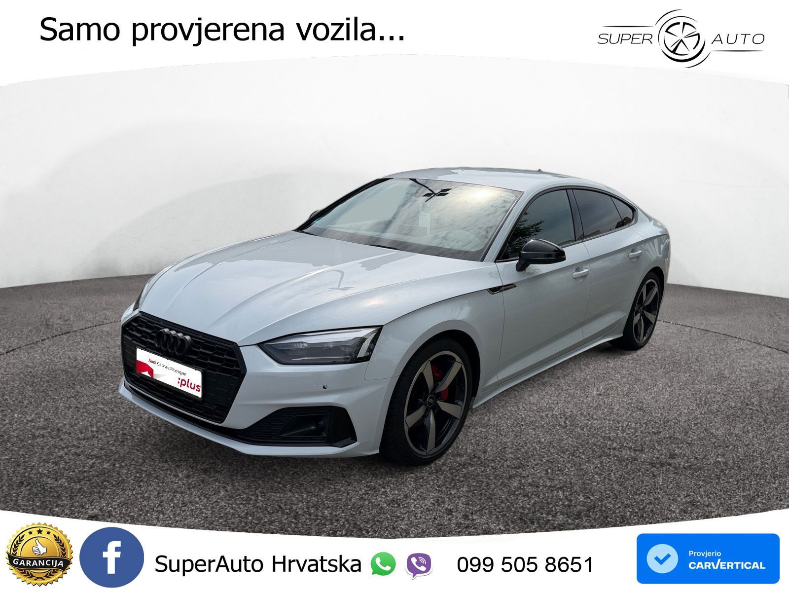 Audi A5 Sportback  40 TFSI (204 KS) S tronic S line LED+GR SJED+ACC